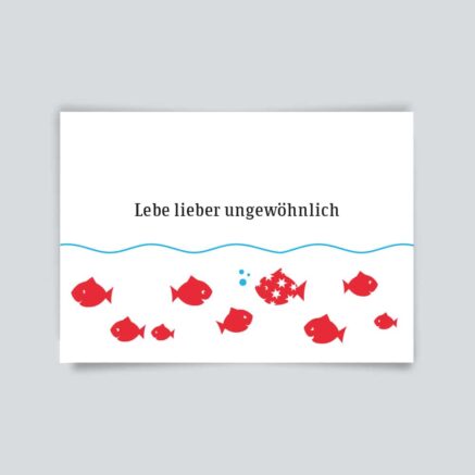 Humorvolle Postkarte, lustige Postkarte, maritime Postkarte