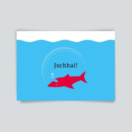 Maritime Postkarte. Juchhai