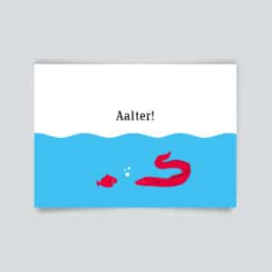 Maritime Postkarte. Alter!