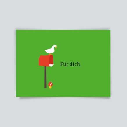Postkarte Für dich