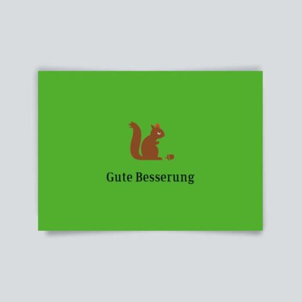 Postkarte Gute Besserung