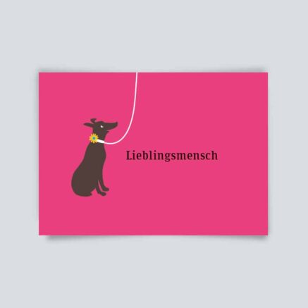 Postkarte Lieblingsmensch