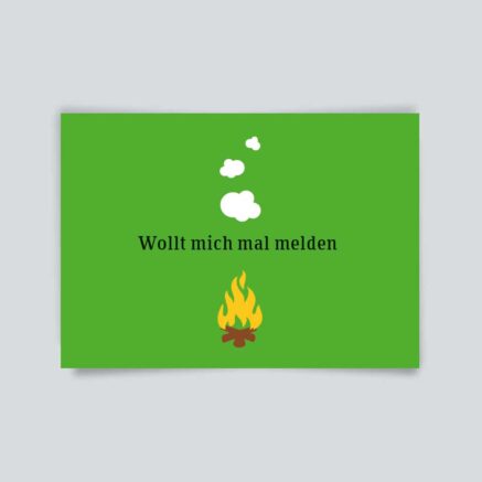 HalloHeimat * Wollt mich mal melden