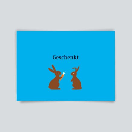 Geburtstagskarte geschenkt