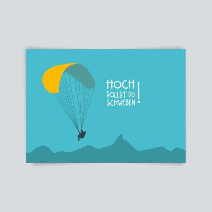 hoch sollst du schweben