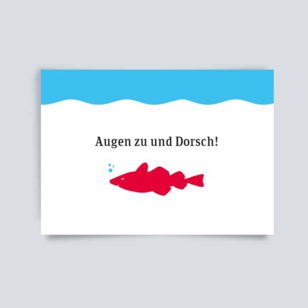postkarte dorsch