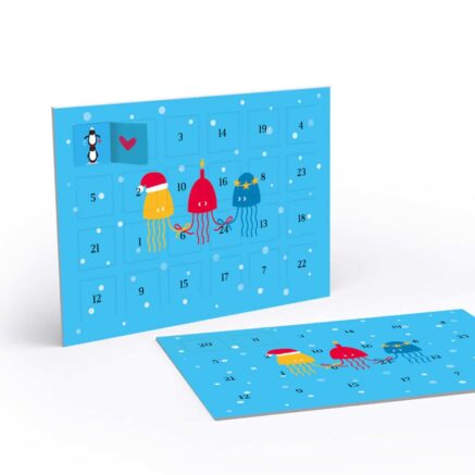 Postkarten Adventskalender 2025