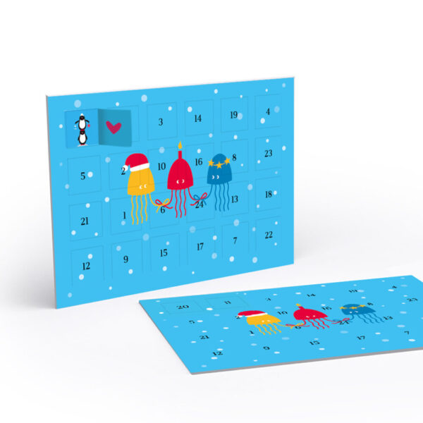 Postkarten Adventskalender 2025