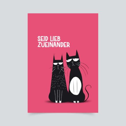 Seid lieb zueinander