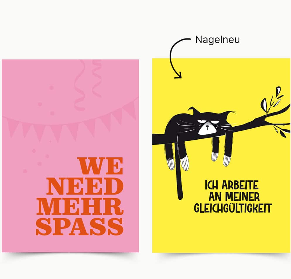 Titel chatlab Postkarten